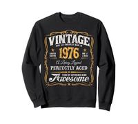 Vintage All-American Born In 1976 Happy 50th Birthday Sudadera