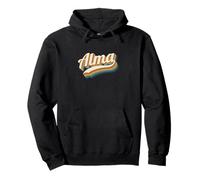 Vintage Alma Nombre Personalizado Alma Sudadera con Capucha