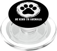 Vintage Animal Rights Animal Rescue Be Kind to Animals PopSockets PopGrip para MagSafe