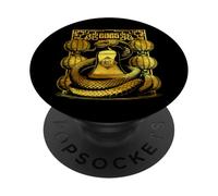 Vintage Año Nuevo Chino 2025 Año de la Serpiente Zodiaco PopSockets PopGrip Adhesivo