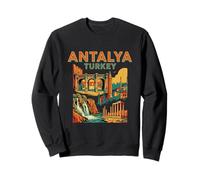 Vintage Antalya Turkey Travel Souvenir City Turist Gift Sudadera