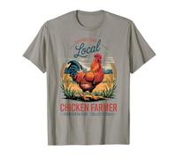 Vintage Apoya a tu granjero de pollos local - Huevos frescos de granja Camiseta