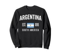 Vintage Argentina EST 1816 América del Sur Sudadera