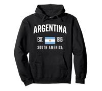 Vintage Argentina EST 1816 América del Sur Sudadera con Capucha