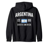 Vintage Argentina EST 1816 América del Sur Sudadera con Capucha