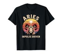 Vintage Aries Horoscope, Astrology and Zodiac Clothing Camiseta