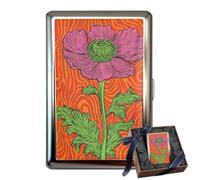 Vintage Art Versatile Card & Cash Case,Slim Metal Wallet for Credit ID
