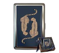 Vintage Art Versatile Card & Cash Case,Slim Metal Wallet for Credit ID