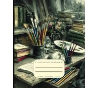 Vintage Artists Table Composition Notebook: Great give for art students