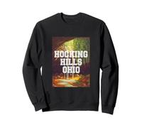 Vintage Ash Cave Hocking Hills Travel Parque Estatal de Ohio Sudadera