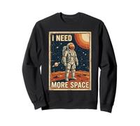Vintage Astronauta Sistema Solar Planetas Espacio Astronomía Sudadera