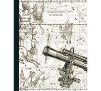 Vintage Astronomy Telescope Composition Notebook: Wide Lined Aesthetic Journal For School, College, Or Work | Perfect Gift Ideas For Astrology Lovers
