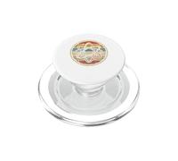 Vintage Átomo Física Amante Ciencias Maestro Mecánica Cuántica PopSockets PopGrip para MagSafe