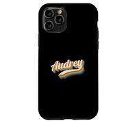 Vintage Audrey Nombre Personalizado Audrey Carcasa para iPhone 11 Pro