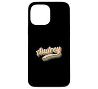 Vintage Audrey Nombre Personalizado Audrey Carcasa para iPhone 13 Pro MAX