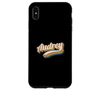 Vintage Audrey Nombre Personalizado Audrey Carcasa para iPhone XS MAX