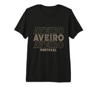 Vintage Aveiro, Portugal Camiseta Premium