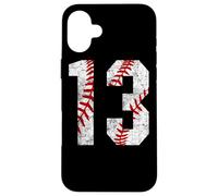 Vintage Baseball Mom #13 Jersey Baseball Jugador Favorito Carcasa para iPhone 16 Plus