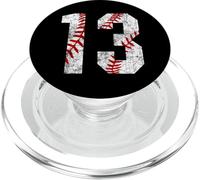 Vintage Baseball Mom #13 Jersey Baseball Jugador Favorito PopSockets PopGrip para MagSafe