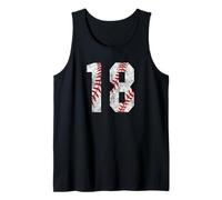 Vintage Baseball Mom #18 Jersey Baseball Jugador Favorito Camiseta sin Mangas