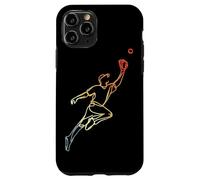 Vintage Baseballer Sketch Bat-and-Ball Sport Boys Carcasa para iPhone 11 Pro