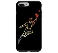 Vintage Baseballer Sketch Bat-and-Ball Sport Boys Carcasa para iPhone 7 Plus/8 Plus