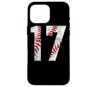 Vintage Béisbol Mamá #17 Jersey Béisbol Número 17 Carcasa para iPhone 16 Pro MAX