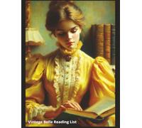 Vintage Belle Reading List: A Classic-Inspired Book Tracker for Avid Readers