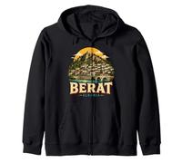 Vintage Berat Albania - Recuerdo de Viaje Sudadera con Capucha