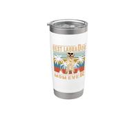 Vintage Best Dog Mom Ever Labrador Retriever Mothers Day Vaso térmico de acero inoxidable de doble pared