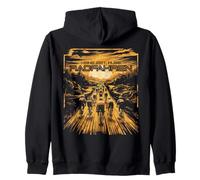 Vintage Bicicleta Paisaje No Hay Tiempo Necesita Ciclismo Sudadera con Capucha