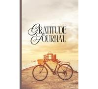 Vintage Bicycle Gratitude Journal | 100 Pages, 6" x 9"