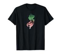 Vintage Big Fly Rainbow Trucha New Jersey Mapa Pesca con Mosca Camiseta