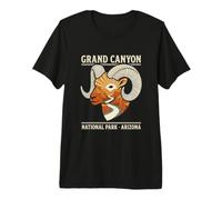 Vintage Bighorn Sheep Grand Canyon National Park Arizona Camiseta Premium