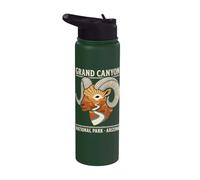 Vintage Bighorn Sheep Grand Canyon National Park Arizona Stainless Steel Insulated Water Bottle