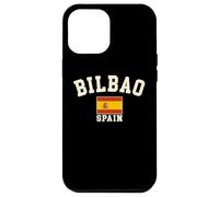 Vintage Bilbao España Bandera España Recuerdo Retro Carcasa para iPhone 12 Pro Max
