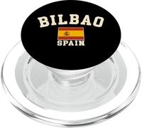 Vintage Bilbao España Bandera España Recuerdo Retro PopSockets PopGrip para MagSafe