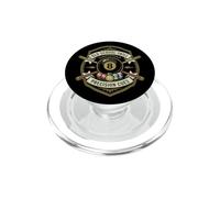 Vintage Billar Jugador Vieja Escuela Habilidad Precisión Tacos PopSockets PopGrip para MagSafe