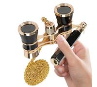 Vintage Binoculars, Compact Adjustable Handle with Classic Design, Theater Glasses for Music Concerts, Lightweight Carry Feature, Viewing Tool, Travel Accessory for Cinema Shows Sightseeing