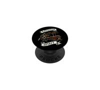 Vintage Biplane Aviator Spirit Retro Airplane Pilot PopSockets PopGrip Adhesivo