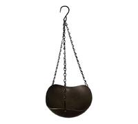 Vintage Bird Bath, Provides Outdoor Water Station, Weather Resistant Bowl Plate, Decorative Resin Metal Finish Coating, Garden Balcony Courtyard Backyard Lawn Tree Branch Patio 7.87x7.87x3.15 in