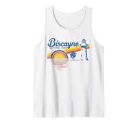 Vintage Biscayne National Park Retro 80's Camiseta sin Mangas