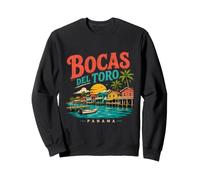 Vintage Bocas del Toro Panamá Viaje Souvenir Monumento Regalo Sudadera