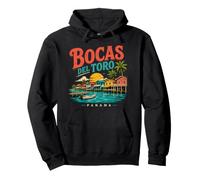 Vintage Bocas del Toro Panamá Viaje Souvenir Monumento Regalo Sudadera con Capucha