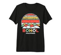 Vintage Bohol Chocolate Hills Filipinas Pilipinas Camiseta Premium
