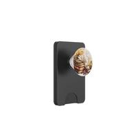 Vintage Books and Coffee Art Floral Reading Flower PopSockets PopWallet para MagSafe