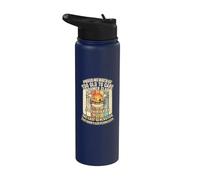Vintage Boomer Club Demasiado Viejo Para Importar No Mi Problema Retirado Stainless Steel Insulated Water Bottle