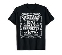 Vintage Born in 1974 Classic 51st Birthday Camiseta