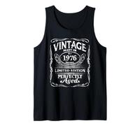 Vintage Born In 1976 Classic 50th Birthday Camiseta sin Mangas