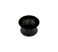 Vintage Bosque De Pino Senderismo Rutas Naturaleza Camping S PopSockets PopGrip Adhesivo